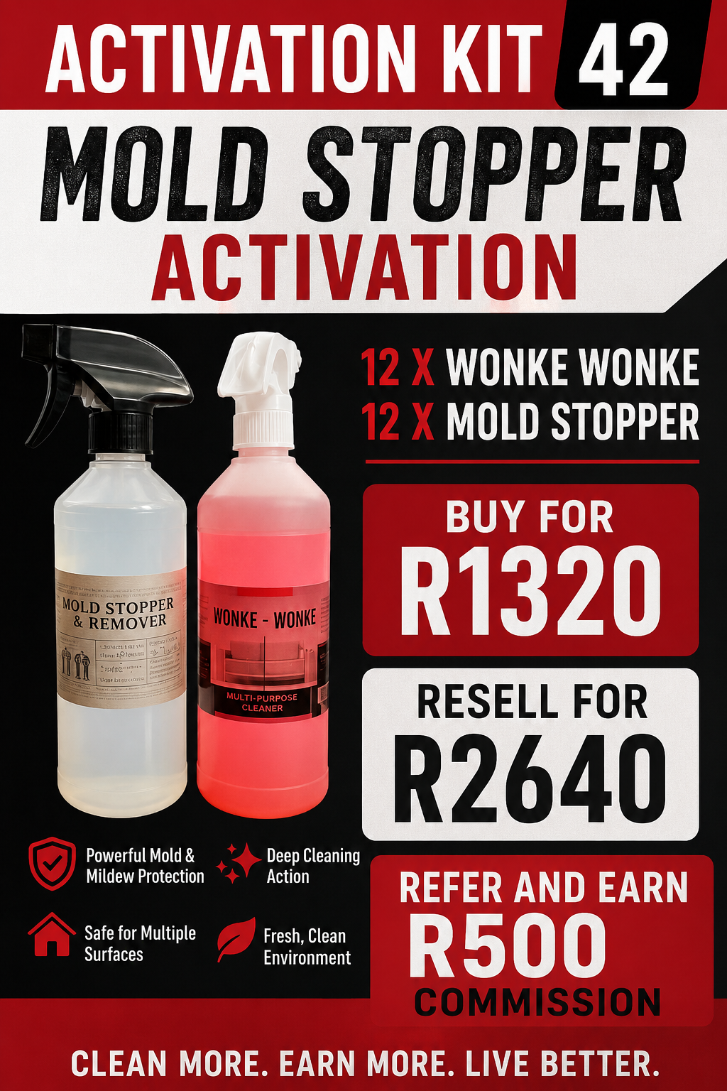 ACTIVATION KIT 42- MOLD STOPPER COMBO