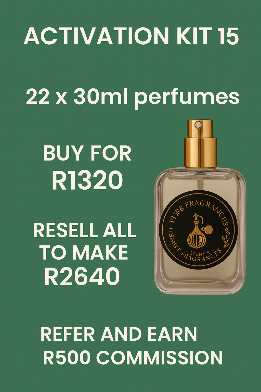 Activation kit 15: 22 perfumes