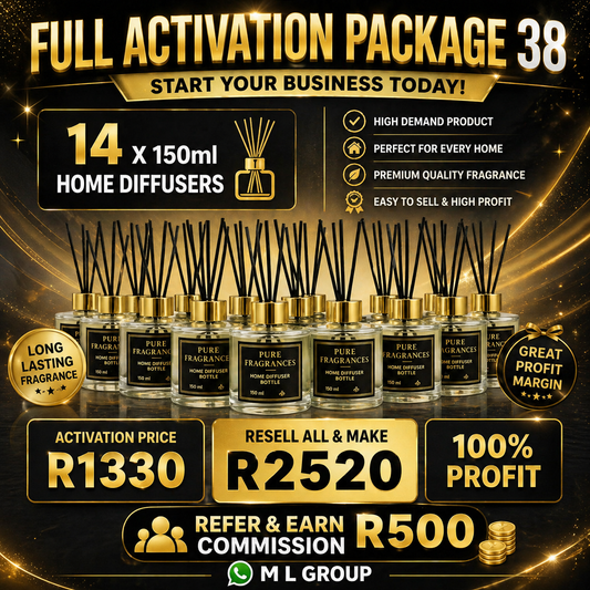 ACTIVATION KIT 38 HOME DIFFUSERS