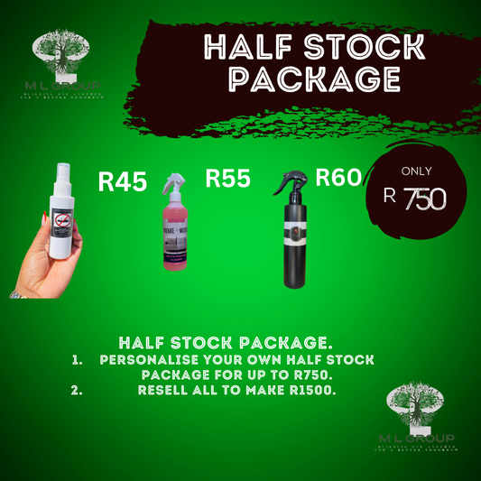 Half Stock blend package